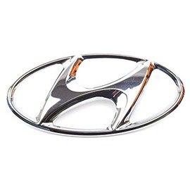 Genuine Front Grille Emblem For HYUNDAI Sonata, Santa Fe, Entourage 863004A910