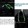 ZHUOYUEFSC Heavy Duty Flexible Cuttable RC Car LED Strip Lights,