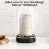 Sourdough Starter Warmer Dome, Glass Dome for Sourdough Starter Heating