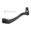 GOOFIT Black Aluminium Alloy Gear Lever Gear Lever Foldable Foot