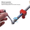 20mm Bench Dog Clamp 0‑120mm Clamping Quick Fixation Workbench Dog