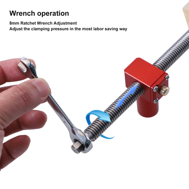 20mm Bench Dog Clamp 0‑120mm Clamping Quick Fixation Workbench Dog