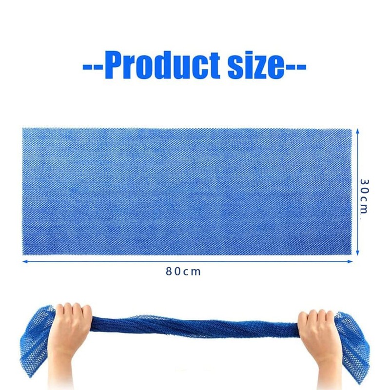 2 Pieces African Mesh, Body Scrub, Sponge Bath Exfoliating Shower