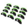 12 PCS Golf Club Head Covers Golf Iron Pole Number