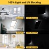 Blackout Curtains for Bedroom 118" x 57" Portable Blackout Shades