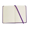 eBuyGB A5 Coloured Hardback Lined Paper Notebook, Purple