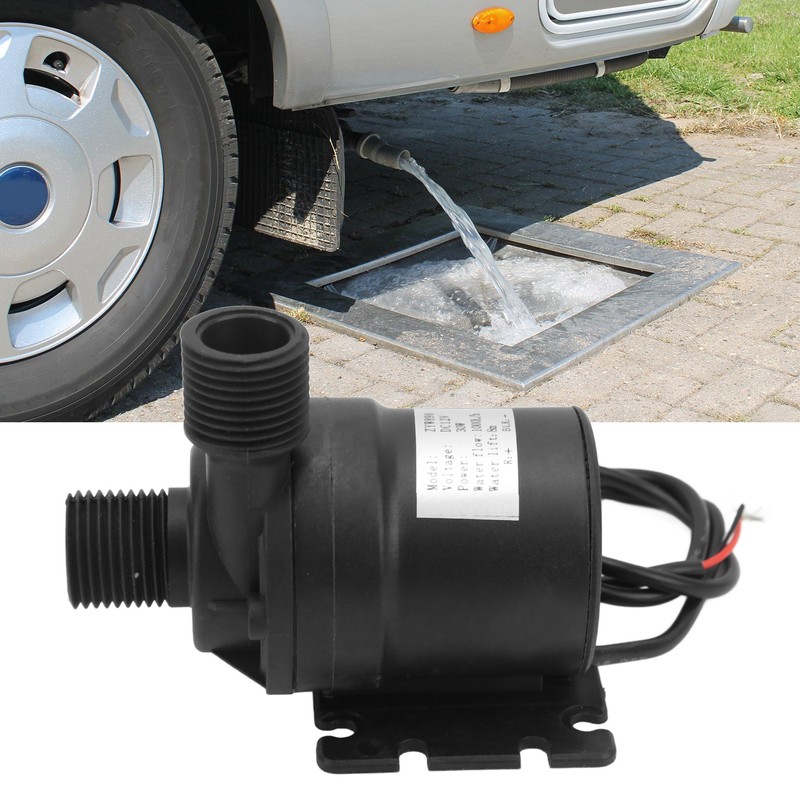 DC12V Brushless Water Pump Low Noise 30W 8m Lift Height