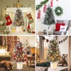 3FT Prelit Snow Flocked Christmas Tree with Prelit Premium 78