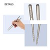 Lixada 1 Pair of Titanium Chopsticks Lightweight Super Strong sukueariyu-su
