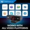 Adesso CyberTrack F1 1080P HD Enfoque Fijo USB Windows Hello
