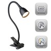 Newhouse Lighting NHCLP-OL-BK Olivia LED Clamp Light Desk Lamp with