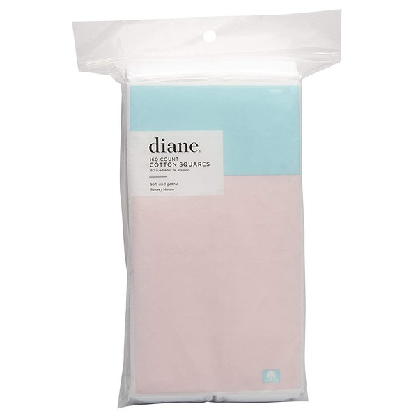 Diane Cotton Squares 160Count Packaging may vary