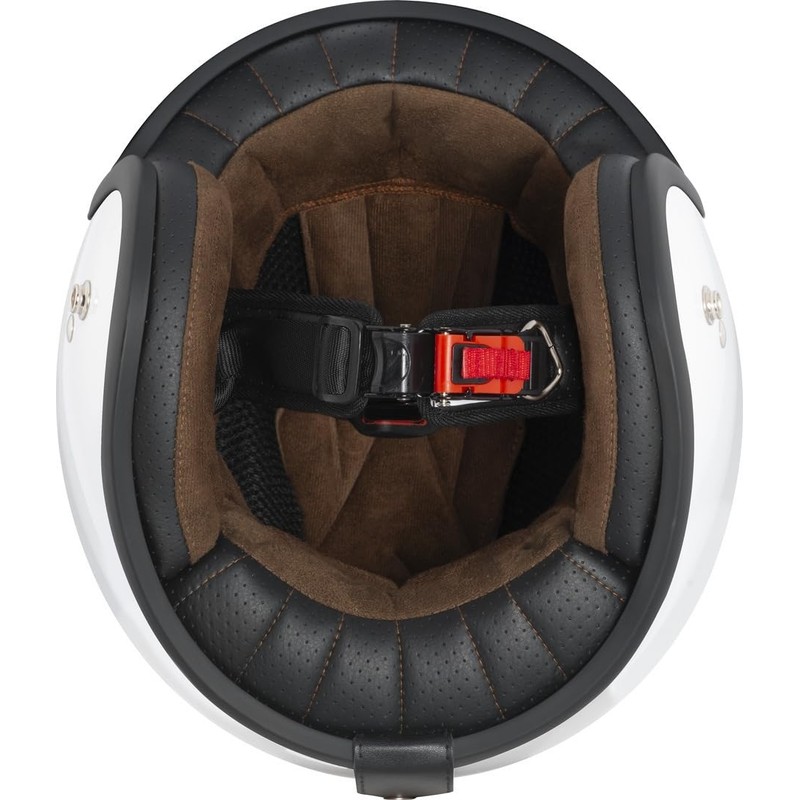 Bogotto H541 Solid Jet Helmet, White, XS