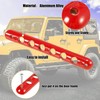 Unifizz 5Pcs Exterior Grab Door Handle Pull Insert Decorative Strip