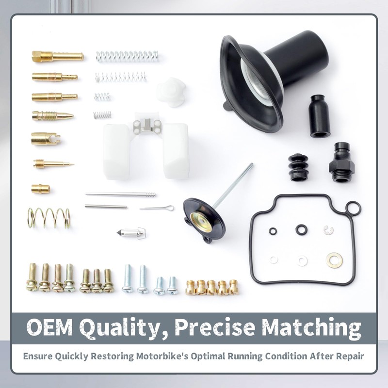 Erchon Carburetor Repair Kit Compatible with Honda Rebel 250/CMX 250/CA250