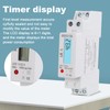 DEWIN KWh Counter, 1P Single-Phase kWh Energy Meter 5-32A LCD