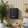 Yaocom Wall Mount Mailbox with Key Locking 13. 8 x