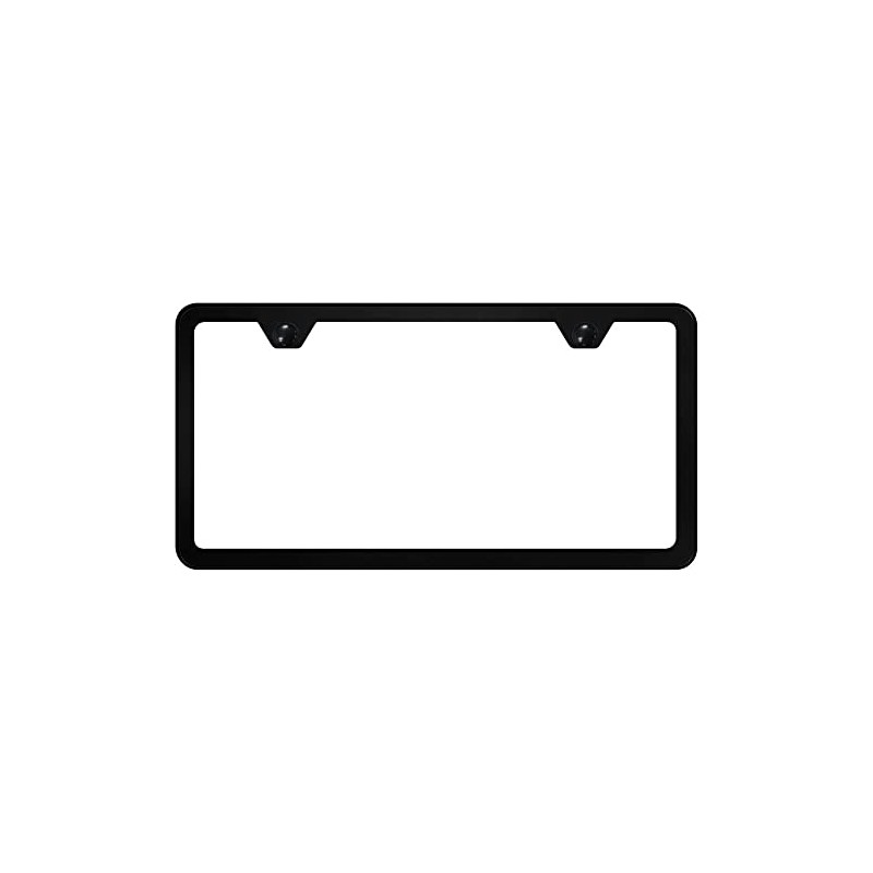 Au-TOMOTIVE GOLD Stainless Steel 2 Hole License Plate Frame for