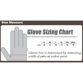 MENS WINTER THERMAL WATERPROOF REAL LEATHER PADDED MOTORBIKE MOTORCYCLE GLOVES (XL)