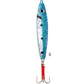 FLADEN Starvangersilda - Lead-free Pirk Model Stavanger 30 g - 200 g Lead-Free (Blue Polka Dots, 30 g)
