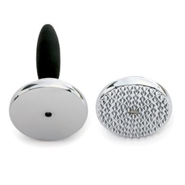 Norpro GRIP-EZ TENDERIZER/POUNDER, 14,5 cm de largo, 8 cm de diámetro, como se muestra