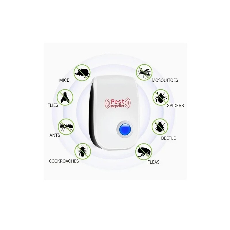 All Access Trading 6 Packs Ultrasonic Pest Control Repellent for