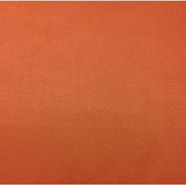 BALLARD DESIGNS MICROFIBER MANDARIN ORANGE SUEDE TYPE FABRIC BY YARD 56" W