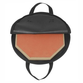 Portable Drum Bag, 14 Inch Dumb Drum Practice Pad Bag Oxford Cloth Waterproof Zipper Convenient Compact and Bags, Cases & Covers Bass Drum Accessories