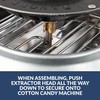 Nostalgia Cotton Candy Machine - Retro Cotton Candy Machine for