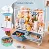 Toy Storage Organizer with 4 Drawers, Large Capacity Stuffed Animal