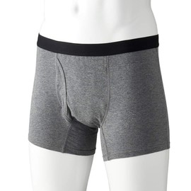 Aimedia Boxer Shorts, Set of 2 Colors, L, Incontinence Pants, Urinary Leak Pants, Boxer Briefs, Inner Wear, Urinary Leak Proof Boxer Shorts