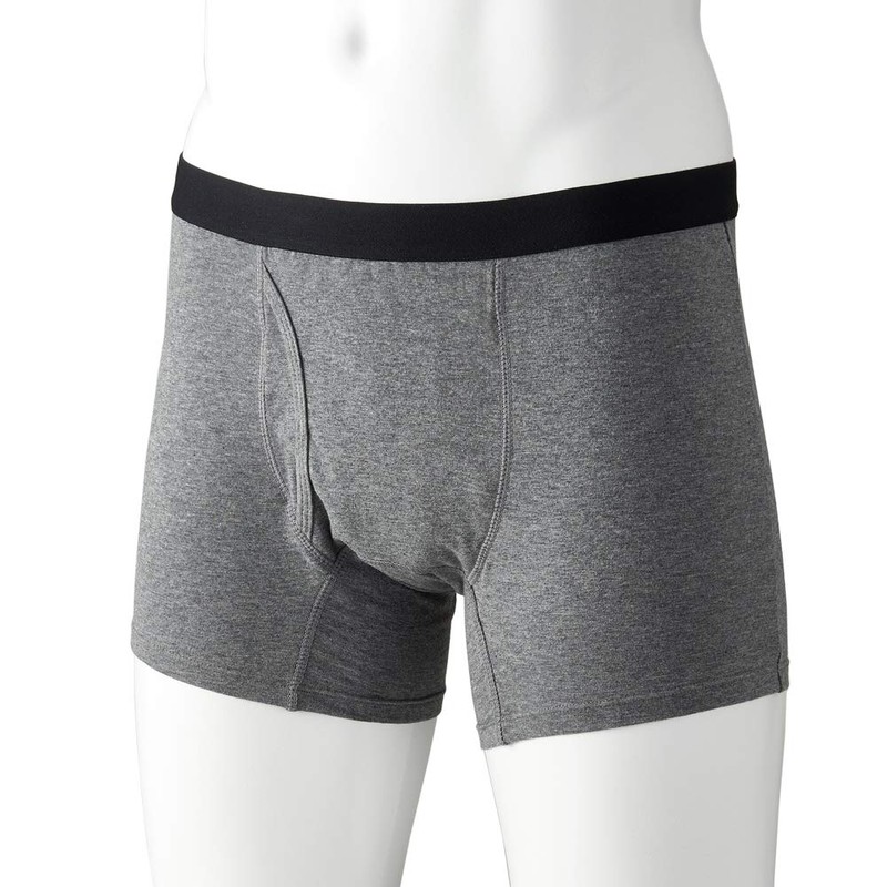 Aimedia Boxer Shorts, Set of 2 Colors, L, Incontinence Pants,