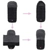 German Designed Universal Stroller Bunting Bag, 5 Way Zippers Style