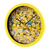 Accutime Kids Yellow Minions Wall Clock for Room Home Kitchen