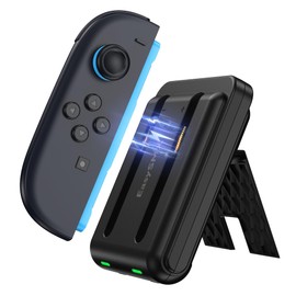 Switch 2 Joy-Con Charging Stand (Newly Released - Switch 2 Compatible), JoyCons Controller Charging, Left/Right Handle, 2 Simultaneous Charging, Rapid Charger, LED Indicator Lamp