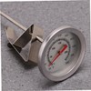 iplusmile 1pc Stainless Steel Dial Thermometer Barbecue Food Thermometer for