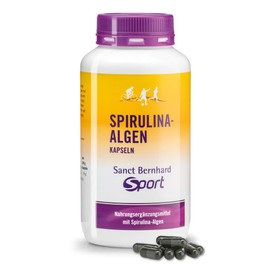 Sanct Bernhard Sport Spirulina Algae Capsules 360 Capsules