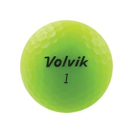 Volvik Vivid Golf Balls, Matte Green (One Dozen) - 9725