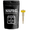 SIUTEC® Premium Revo Integrated Brass Nozzle/Brass Nozzle, 0.25-0.8 mm, for