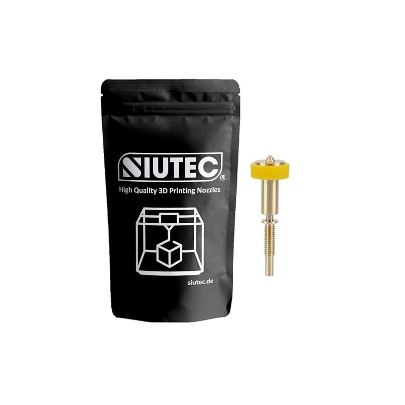 SIUTEC® Premium Revo Integrated Brass Nozzle/Brass Nozzle, 0.25-0.8 mm, for