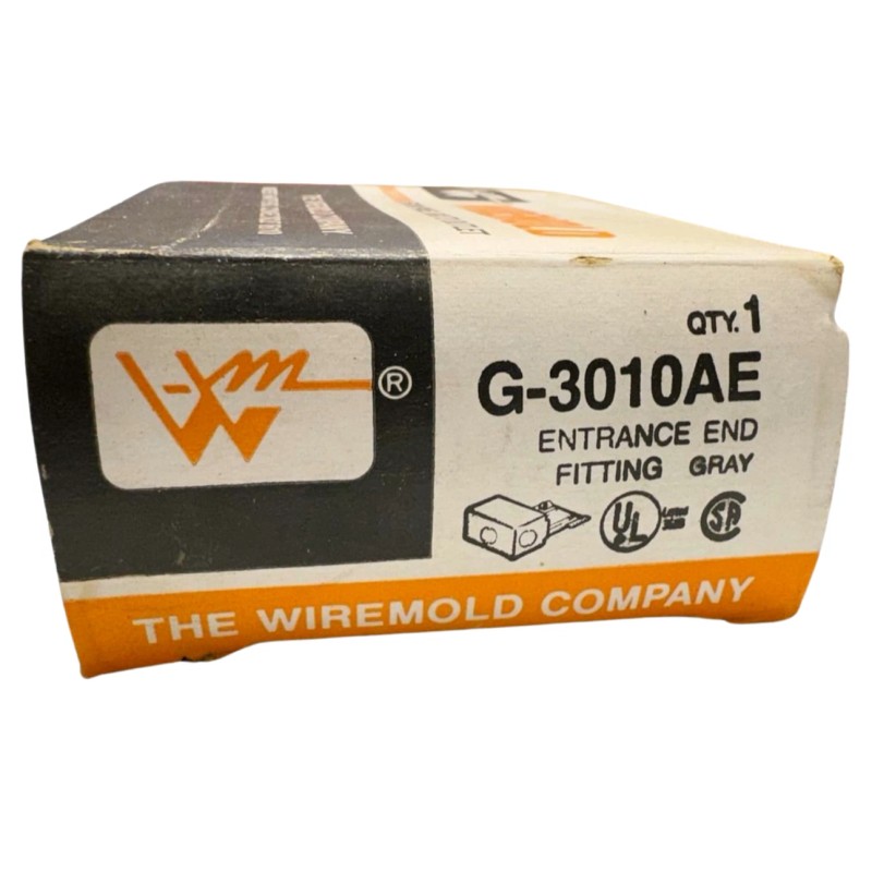 Wiremold G-3010AE Gray Entrance End Fitting *Free Shipping*