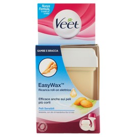 VEET EASYWAX Ricarica Roll-On Elettrico Pelli Sensibili Cura del corpo