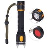 Rechargeable LED Flashlight Self Defense Super Bright Emergency Flashlight for