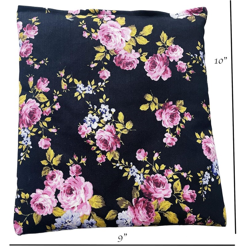 Liberty21 Corn Filled Heating Pad with Removable Washable Cover. Natural