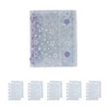 Frilance Shop M5 Transparent Binder, Sticker Notebook, PP Refills, 10