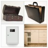 sourcing map 4Pcs Toolbox Suitcase Box Metal Hinges Support, 44x30mm