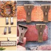 The Lakeside Collection Brick Hook Clips (4 Pack) for Outdoor