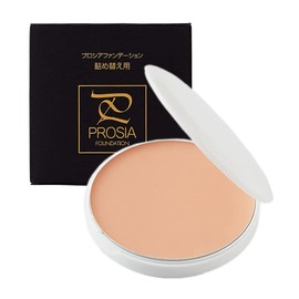 Aimedia Cream Foundation Refill Light Beige Refill Emulsion PROSIA Foundation Moisture Luster Glossy Skin High Coverage Autumn Winter Cosmetics 4.06 oz (115 g) (x 1)
