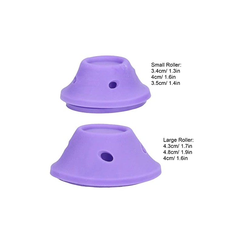 20pcs Curlers to Sleep in - No Heat Rollers, Self