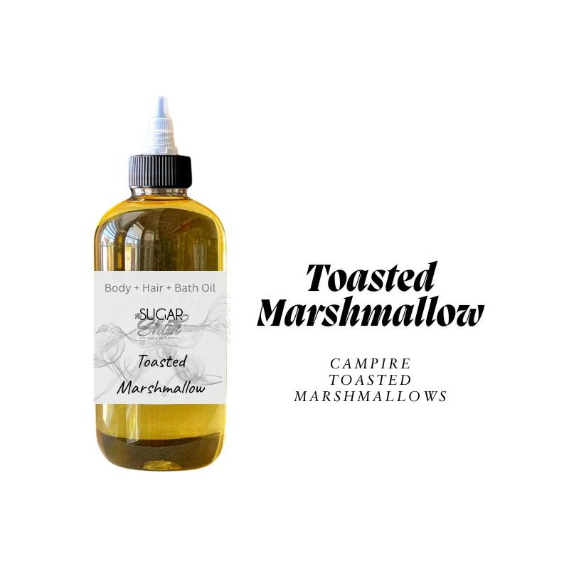 Winter Collection Body Oils Vegan Friendly Handmade:_Toasted Marshmallow